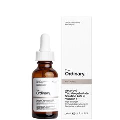 Serumas veidui The Ordinary Ascorbyl Tetraisopalmitate Solution 20% in Vitamin F, 30 ml kaina ir informacija | Veido aliejai, serumai | pigu.lt