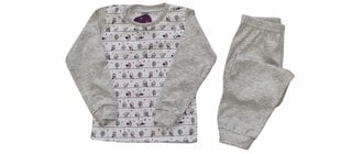 Пижама для девочки Axima серая цена и информация | Пижамы, халаты для девочек | pigu.lt
