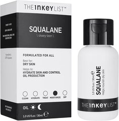 veido aliejus The Inkey List Squalane Face Oil, 30 ml kaina ir informacija | Veido aliejai, serumai | pigu.lt