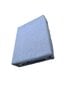 Neperšlampama frotė paklodė su guma, mėlyna 90x200 cm цена и информация | Paklodės | pigu.lt