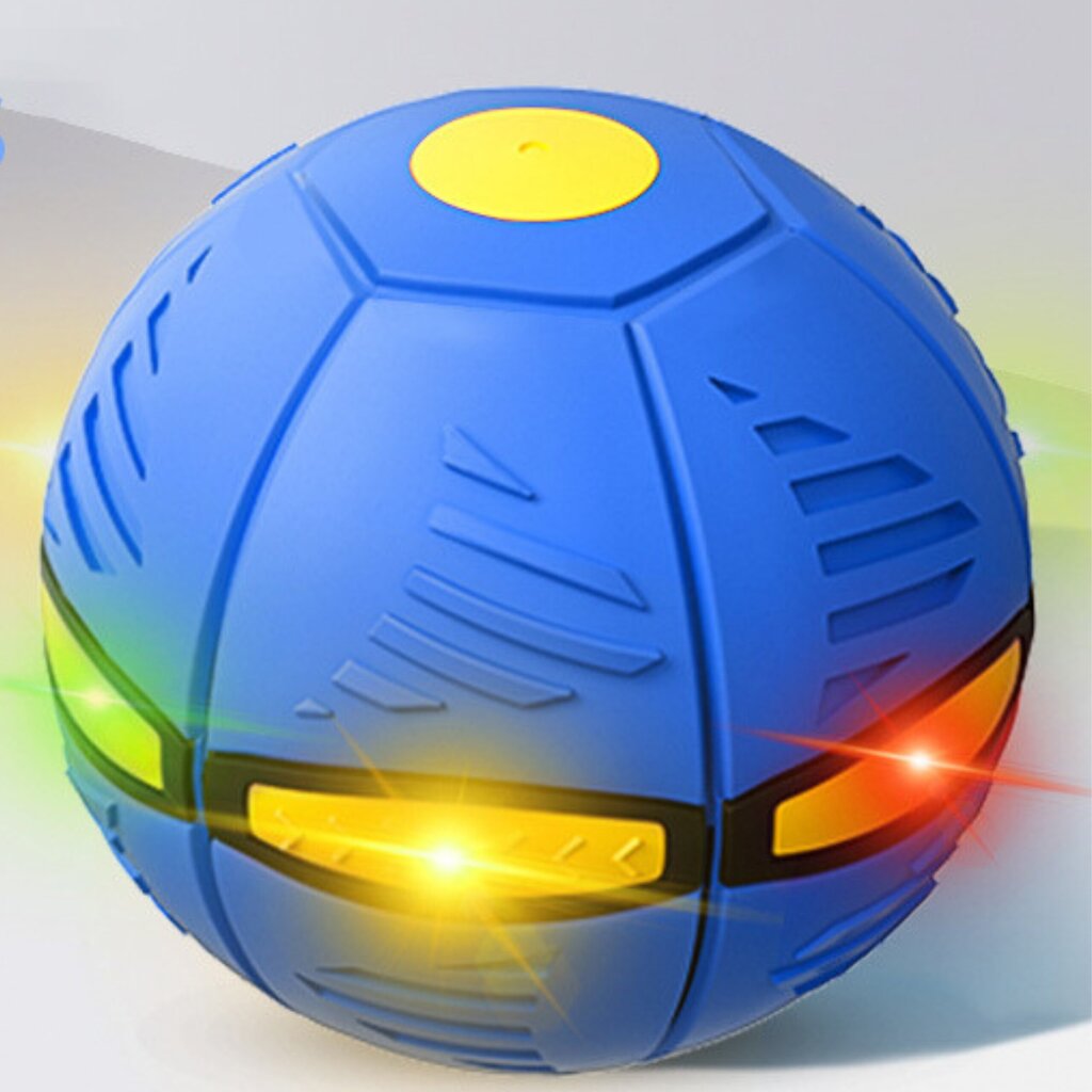 Skriejantis futbolo kamuolys - diskas, mėlynas kaina ir informacija | Lauko žaidimai | pigu.lt