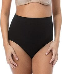 Женские послеродовые корректирующие брюки RelaxMaternity Slim, черные цена и информация | Корсет для похудения, корректирующий талию | pigu.lt