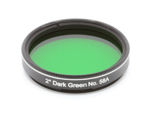 Фильтр Explore Scientific 2", темно-зеленый № 58А цена и информация | Фильтры для объективов | pigu.lt