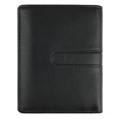 Vyriška odinė piniginė Bugatti, juoda kaina ir informacija | Vyriškos piniginės, kortelių dėklai | pigu.lt