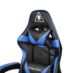 Игровое кресло Kruger & Matz Warrior GX-150 Black and Blue цена и информация | Офисные кресла | pigu.lt