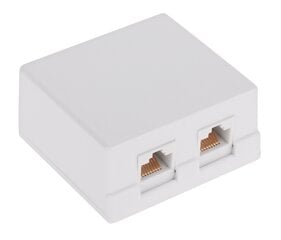 компактная абонентская розетка x2 ss6-6019 цена и информация | Адаптеры, USB-разветвители | pigu.lt