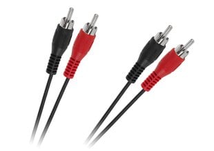 2 x RCA Cable - 2 x RCA 5M Стандарт цена и информация | Кабели и провода | pigu.lt