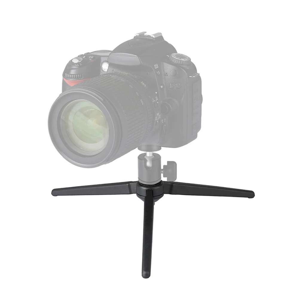 Aliuminis trikojis kamerai su adapteriu, 13,8 cm kaina ir informacija | Priedai vaizdo kameroms | pigu.lt