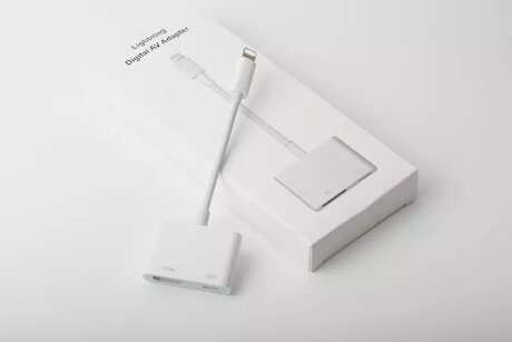 Keitiklis AV Lightning HDMI Full HD iPhone iPad kaina ir informacija | Adapteriai, USB šakotuvai | pigu.lt