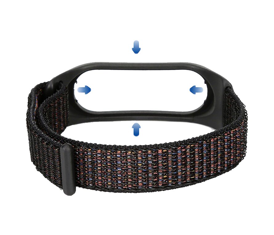 iStrap Watch Band Rainbow kaina ir informacija | Išmaniųjų laikrodžių ir apyrankių priedai | pigu.lt