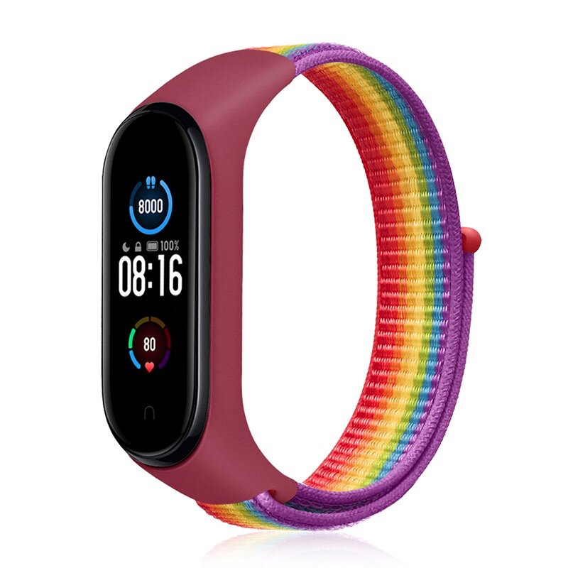 iStrap Watch Band Rainbow kaina ir informacija | Išmaniųjų laikrodžių ir apyrankių priedai | pigu.lt