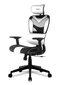 Žaidimų kėdė Huzaro Combat 8.0, balta/juoda цена и информация | Biuro kėdės | pigu.lt
