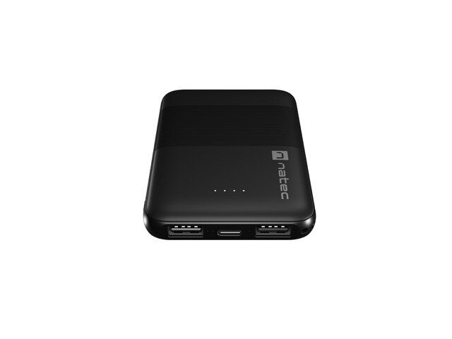 Natec PowerBank Trevi Compact 5000mAh 2x USB + USB-C kaina ir informacija | Atsarginiai maitinimo šaltiniai (power bank) | pigu.lt