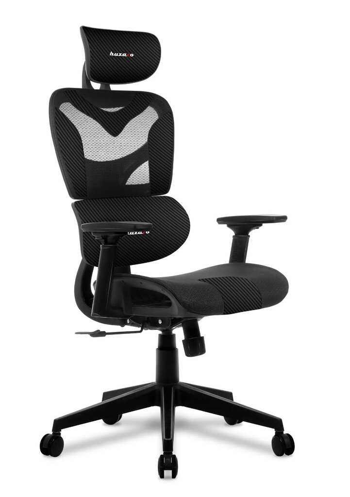 Žaidimų kėdė Huzaro Combat 8.0 Carbon Black, juoda цена и информация | Biuro kėdės | pigu.lt