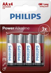 Philips Power baterijos 7567469 цена и информация | Батарейки | pigu.lt