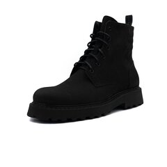 Ботинки мужские Rylko IDAN014MK, черные цена и информация | Мужские ботинки | pigu.lt