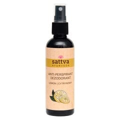 Purškiamas antiperspirantas Lemon Sattva Ayurveda, 80ml kaina ir informacija | Dezodorantai | pigu.lt