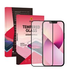 Mocco Full Glue Signature Edition Tempered Glass Защитное стекло для Apple iPhone 14 Pro Max Черное цена и информация | Защитные пленки для телефонов | pigu.lt