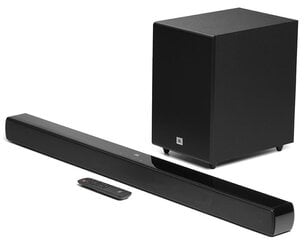 JBL Cinema SB170 2.1 Soundbar JBLSB170BLKEP цена и информация | Домашняя акустика и системы «Саундбар» («Soundbar“) | pigu.lt