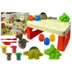 Žaidimų stalas su dinozaurais Lean Toys kaina ir informacija | Lavinamieji žaislai | pigu.lt