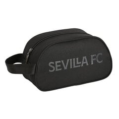 Школьный несессер Sevilla Fútbol Club Teen Чёрный (26 x 15 x 12 cm) цена и информация | Школьные рюкзаки, спортивные сумки | pigu.lt