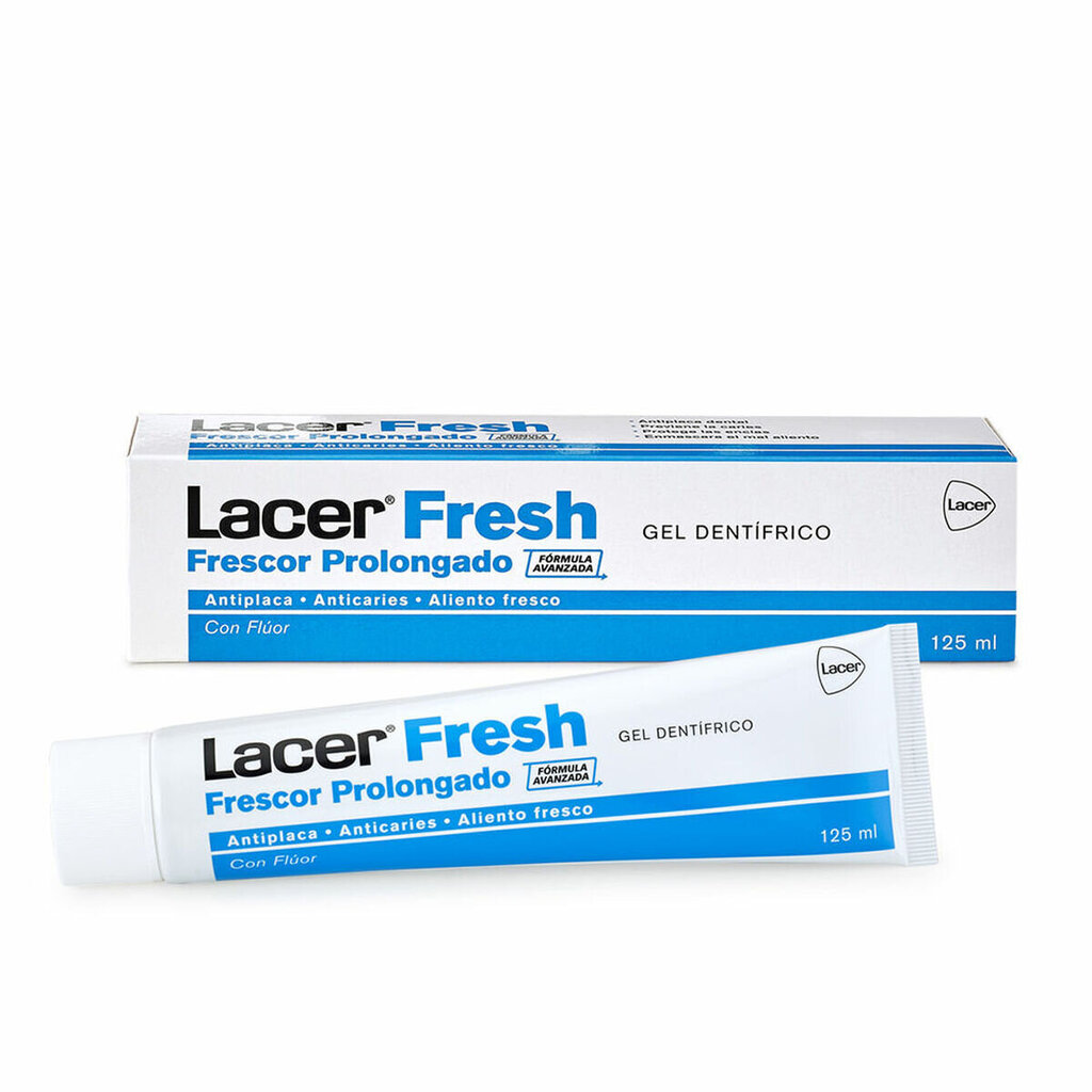 Dantų pasta Lacer Fresh, 125 ml цена и информация | Dantų šepetėliai, pastos | pigu.lt