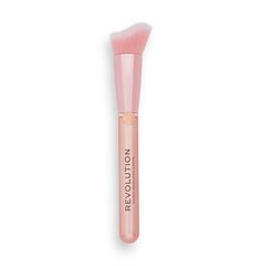 Makiažo šepetėlis Makeup Revolution Blush and Glow Powder Brush kaina ir informacija | Makiažo šepetėliai, kempinėlės | pigu.lt