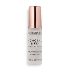 База под макияж Makeup Revolution Conceal and Define Mattifying Primer, 30 мл цена и информация | Пудры, базы под макияж | pigu.lt