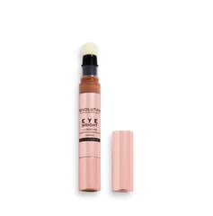 Paakių maskuoklis Makeup Revolution Eye Bright Under Eye Concealer Carmel, 3ml цена и информация | Пудры, базы под макияж | pigu.lt