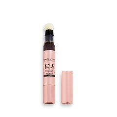 Paakių maskuoklis Makeup Revolution Eye Bright Under Eye Concealer Deep Mocha, 3ml kaina ir informacija | Makiažo pagrindai, pudros | pigu.lt