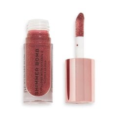 Lūpų blizgis Makeup Revolution Shimmer Bomb Lipgloss With Vitamin E Lustre, 4,6ml цена и информация | Помады, бальзамы, блеск для губ | pigu.lt