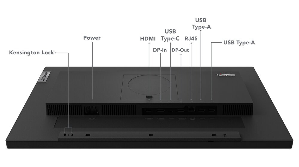 Lenovo Thinkvision 63A5GAT6EU kaina ir informacija | Monitoriai | pigu.lt