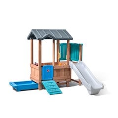Деревянная игровая площадка - горка в коттедже цена и информация | Детские игровые домики | pigu.lt