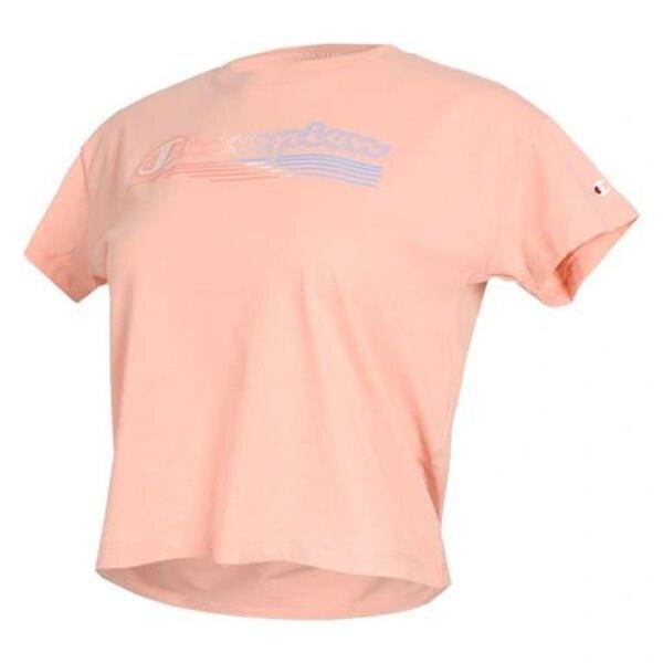 Marškinėliai moterims Champion Legacy 115148PS157, rožiniai kaina ir informacija | Marškinėliai moterims | pigu.lt