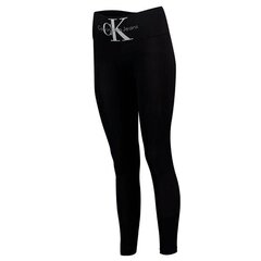 Sportinės kelnės moterims Calvin Klein CKJ Women 1P Legging Logo 701219856001, juodos kaina ir informacija | Sportinė apranga moterims | pigu.lt