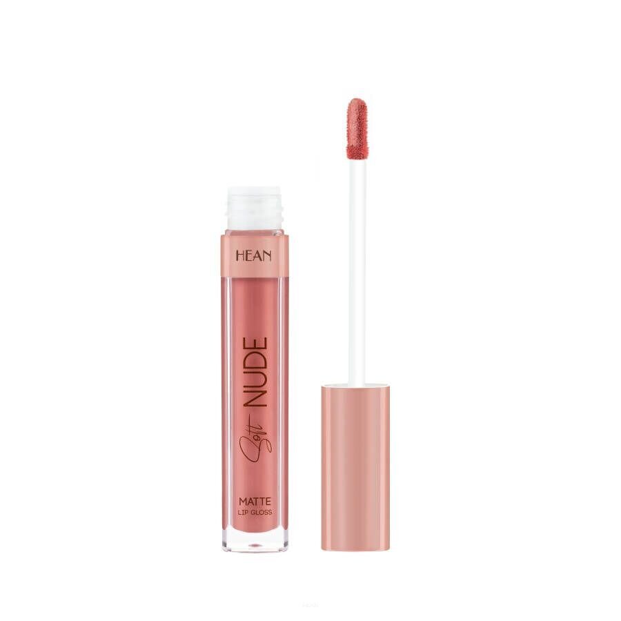 Lūpų blizgesys Hean Soft Nude Matte Lip Gloss 63 Yummy Nude, 6 ml kaina ir informacija | Lūpų dažai, blizgiai, balzamai, vazelinai | pigu.lt