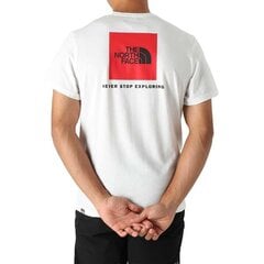 T-SHIRT THE NORTH FACE M S/S REDBOX TEE NF0A2TX2FN4 цена и информация | Мужские футболки | pigu.lt