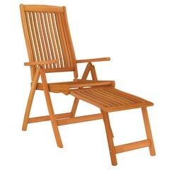 Sulankstomos sodo kėdės vidaXL, 2vnt., rudos kaina ir informacija | Lauko kėdės, foteliai, pufai | pigu.lt