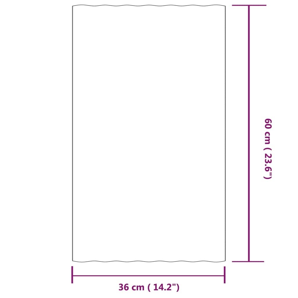 vidaXL Stogo plokštės, 36vnt., antracito, 60x36cm, plienas kaina ir informacija | Stogo dangos | pigu.lt