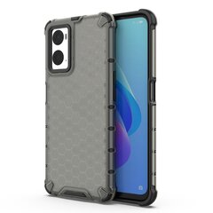 Hurtel Honeycomb Case skirtas Oppo A76 / Oppo A36 / Realme 9i, juodas kaina ir informacija | Telefono dėklai | pigu.lt