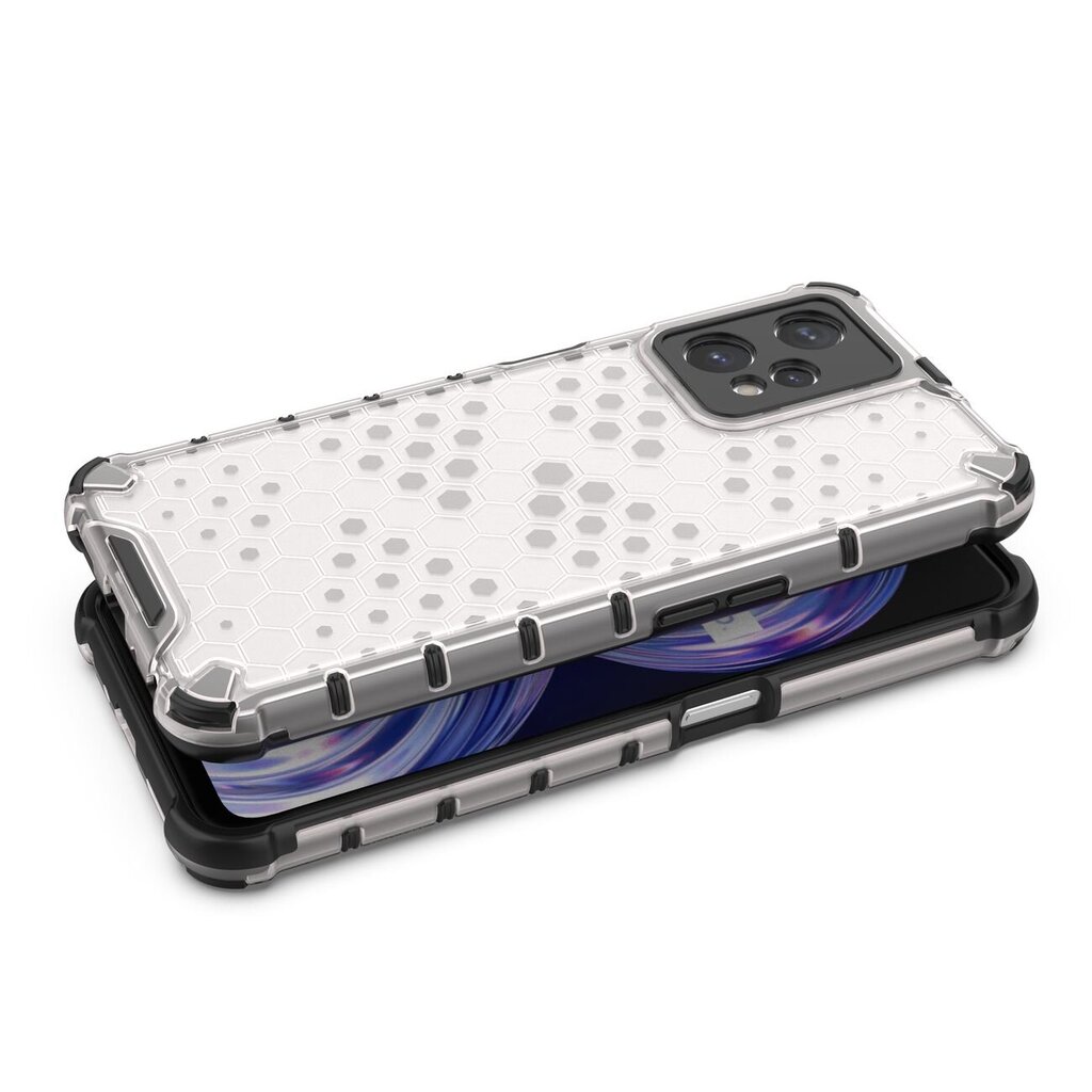 Hurtel Honeycomb Case skirtas Realme 9 Pro, skaidrus kaina ir informacija | Telefono dėklai | pigu.lt