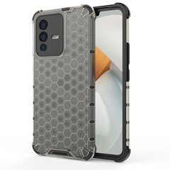 Hurtel Honeycomb Case skirtas Vivo V23 5G, juodas kaina ir informacija | Telefono dėklai | pigu.lt