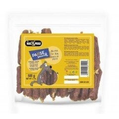 Мягкие утиные колбаски Hau&Meow 500г цена и информация | Лакомства для собак | pigu.lt