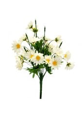 Dirbtinė ramunių puokštė, 32 cm kaina ir informacija | Dirbtinės gėlės | pigu.lt