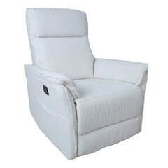 Кресло-реклайнер GERRY, белый цена и информация | Кресла в гостиную | pigu.lt