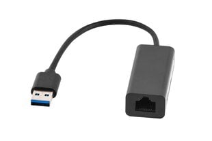 Adapterio tinklo kortelė USB 3.0 RJ45 LAN Gigabit 10/100/1000 MB kaina ir informacija | Adapteriai, USB šakotuvai | pigu.lt