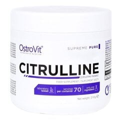 OstroVit Citrulline натуральный вкус, 210 г цена и информация | Донаторы оксида азота | pigu.lt