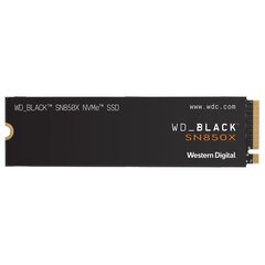 Western Digital Black SN850X NVMe SSD 2TB цена и информация | Внутренние жёсткие диски (HDD, SSD, Hybrid) | pigu.lt