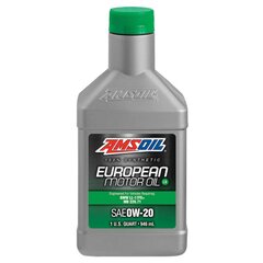 Amsoil European Motor Oil 0W-20 LS 0.946ml (AFEQT) kaina ir informacija | Variklinės alyvos | pigu.lt