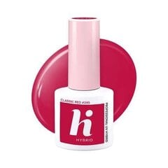 Гибридный лак для ногтей Hi Hybrid 245 Classic Red, 5мл цена и информация | Лаки, укрепители для ногтей | pigu.lt